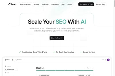 AI SEO Platform preview